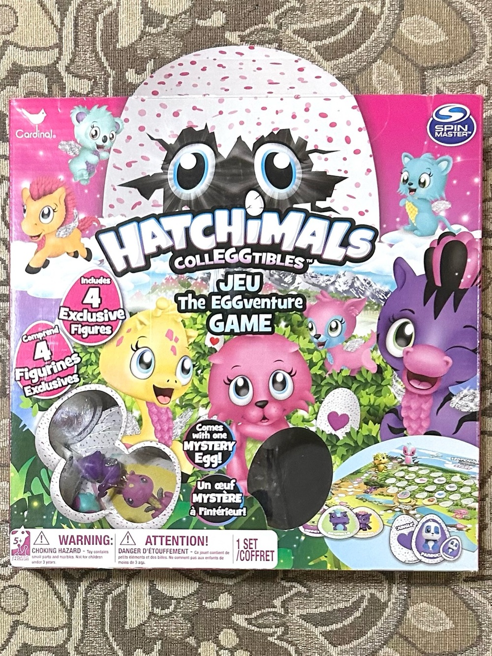 Hatchimals CollEGGtibles EGGventure Game with 4 Exclusive Hatchimal Figures